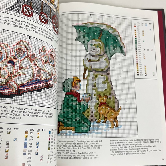 Christmas Keepsakes Book A Leisure Arts Publication Crosstitch Christmas Book 2 - Picture 14 of 16